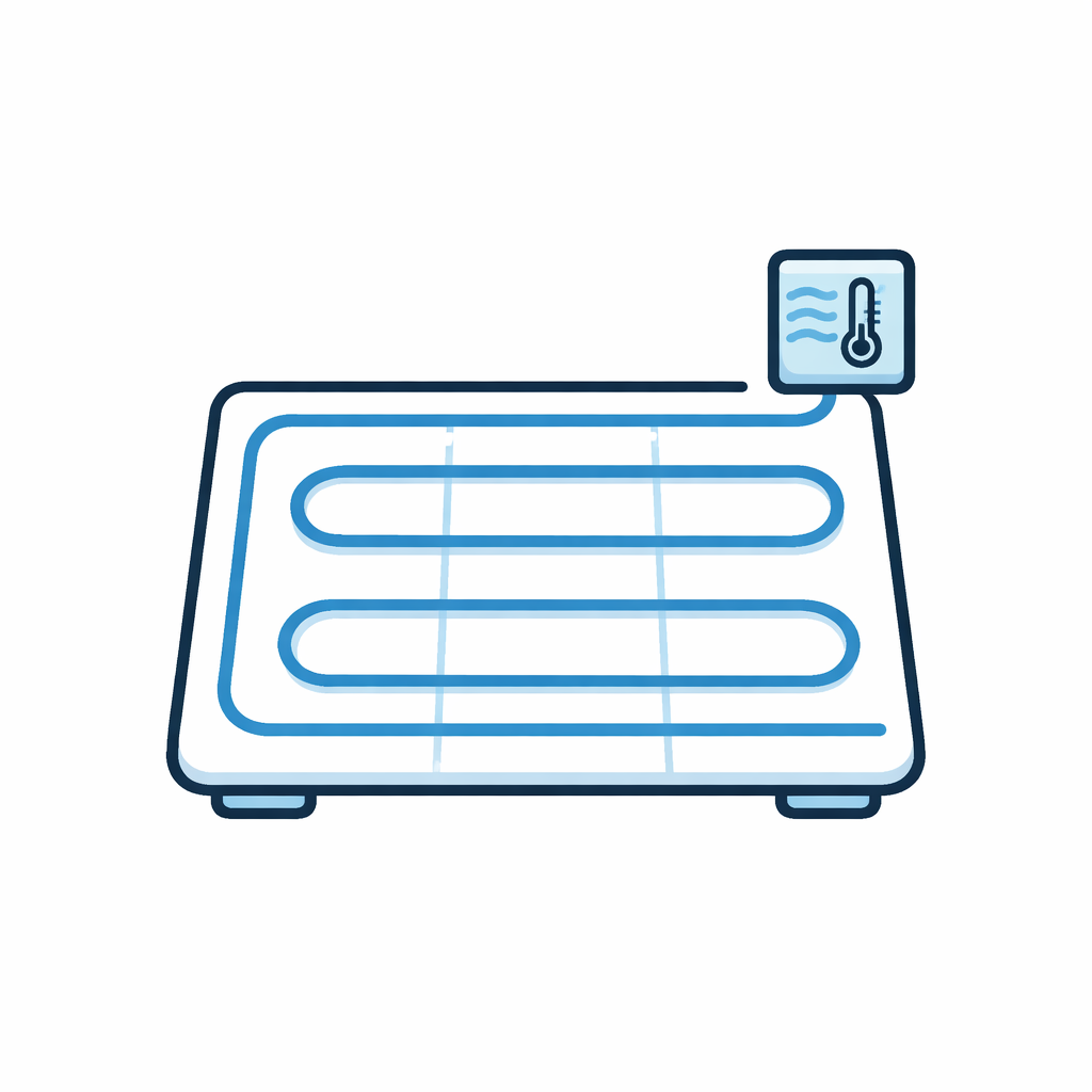 Nettoyage plancher chauffant